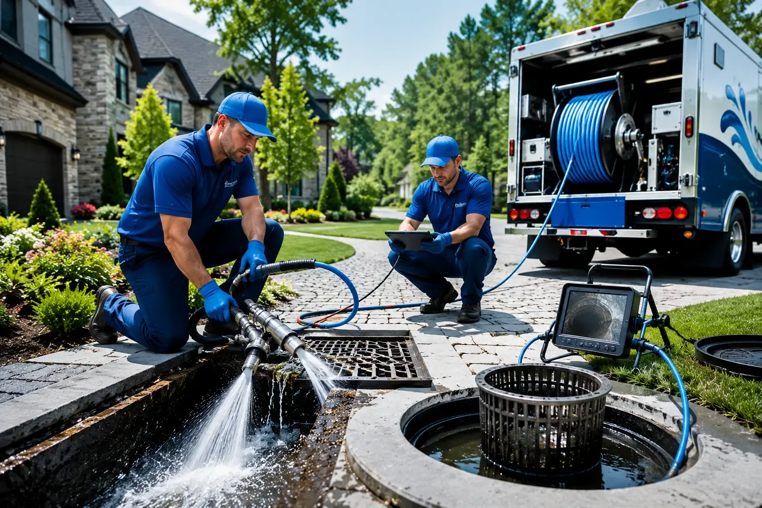 Local outdoor drain cleaning professionals in Cromwell, CT